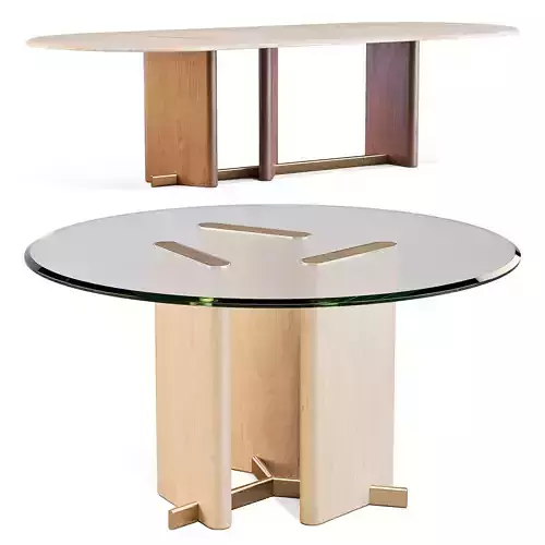 Roche Bobois Paris Paname - Dining Tables Set 01