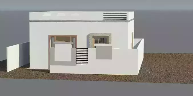 Simple Building Design 3D print model