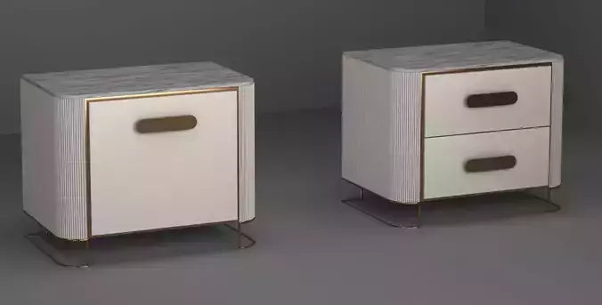 Capital Collection Bedside Table pa 3D model