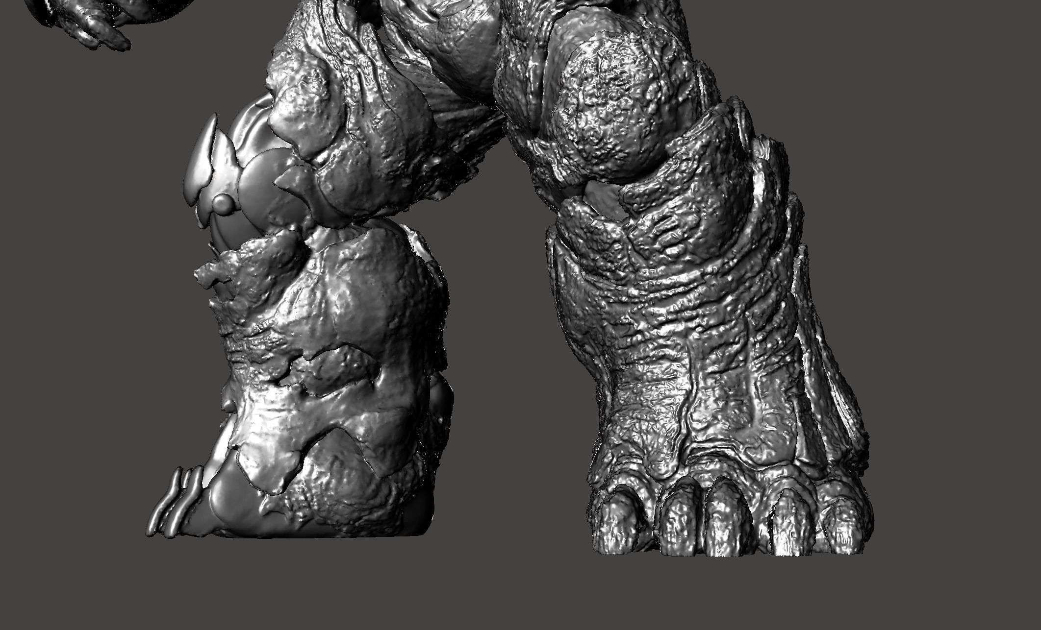CYBERDEMON DOOM 2016 BOSS UAC TYRANT EXTREME ULTRA DETAILED MESH 3D print model_28
