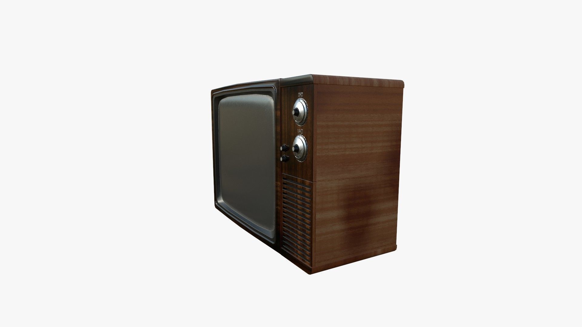 1970s Style Tv Old Tv Vintage Tv Retro Tv 3D model_2