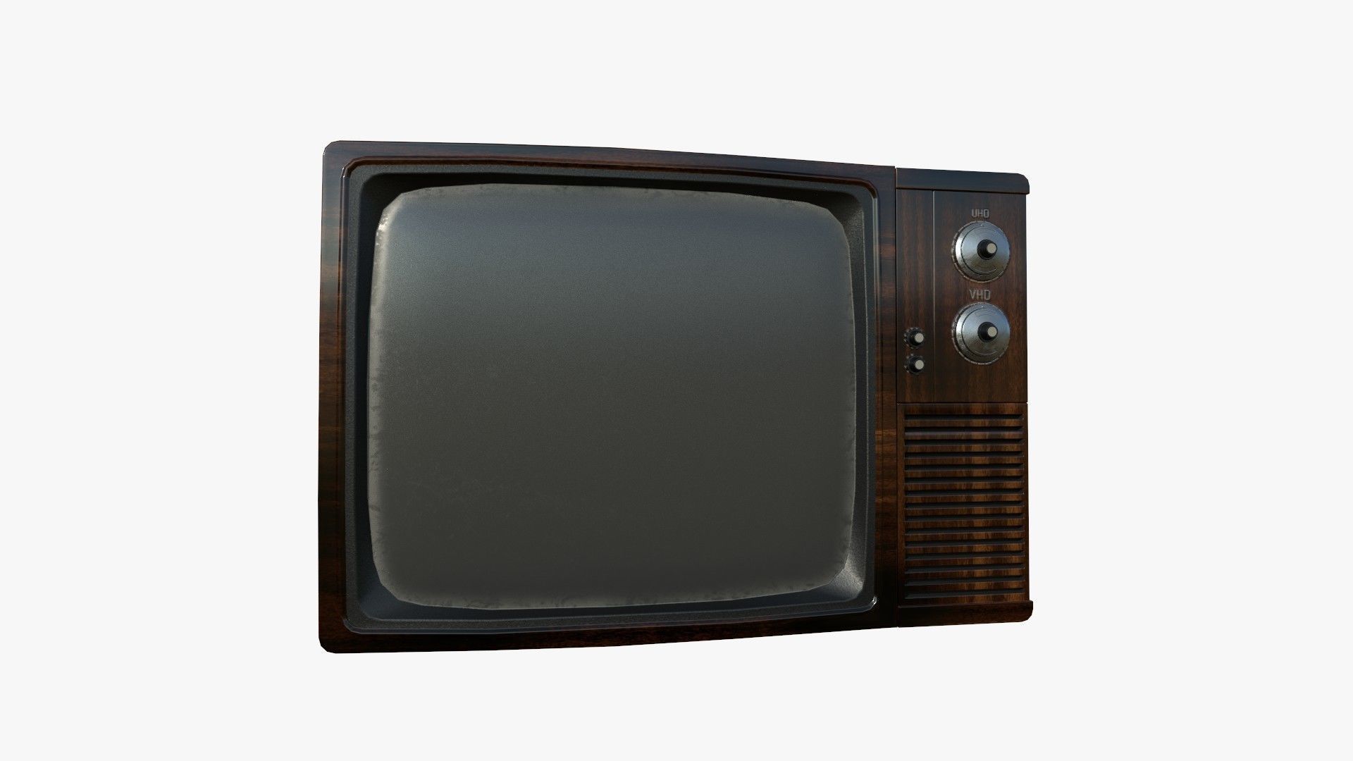 1970s Style Tv Old Tv Vintage Tv Retro Tv 3D model_1