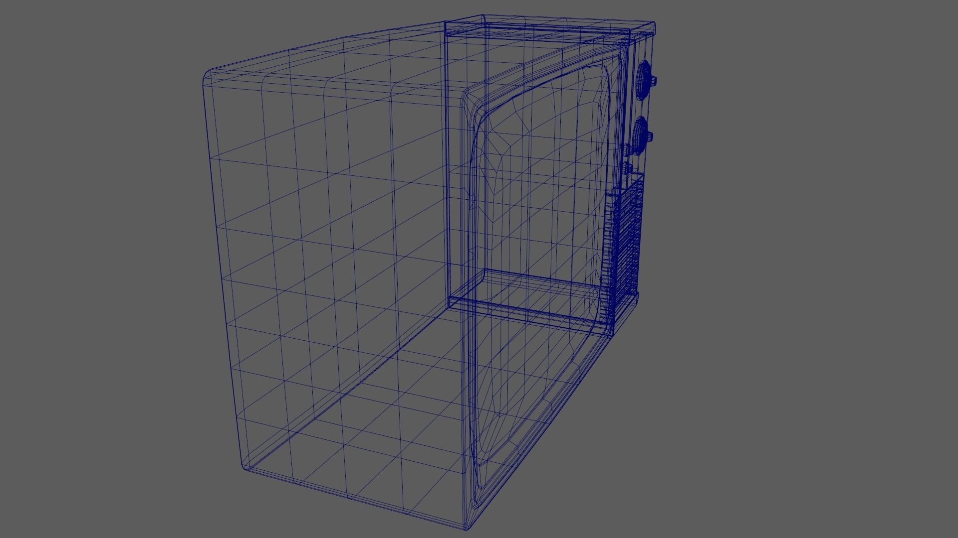 1970s Style Tv Old Tv Vintage Tv Retro Tv 3D model_16