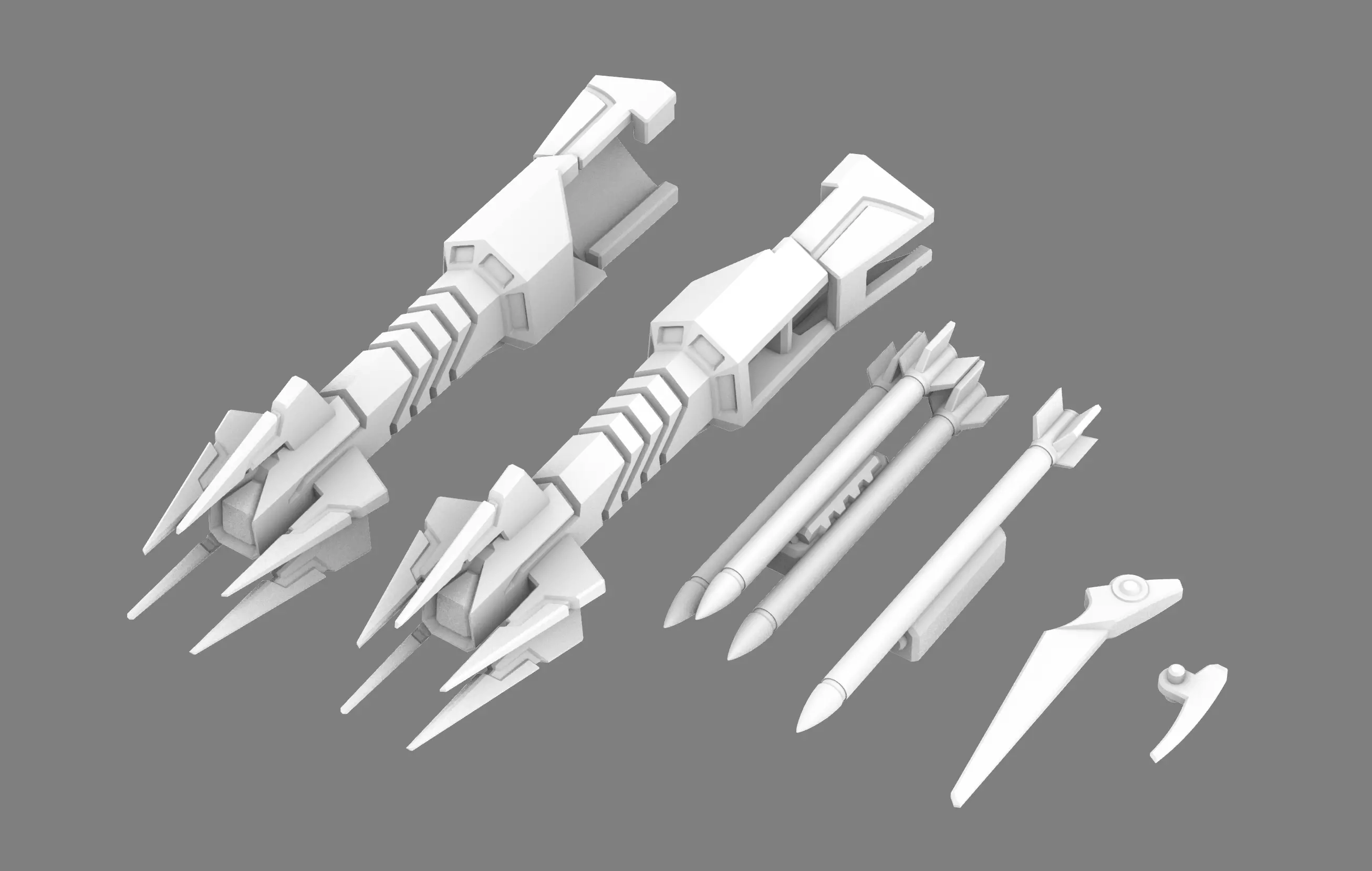 Accessories for TFP FE deluxe Starscream 3D print model_0