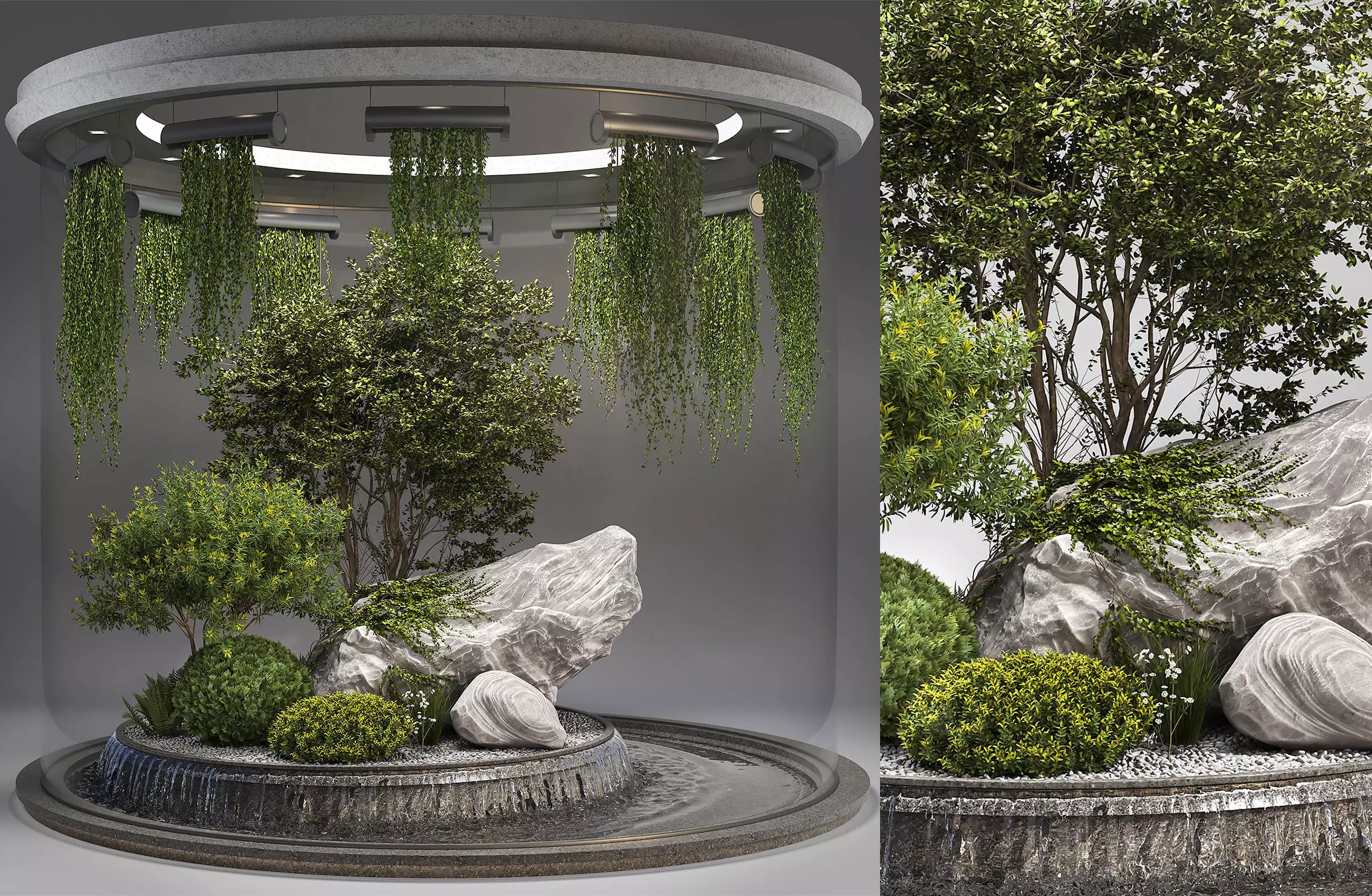 Indoor Garden 2 3D model_0