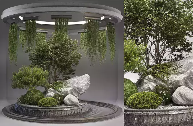 Indoor Garden 2 3D model