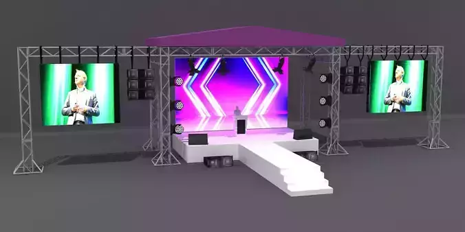 Truss Concert Stage 55