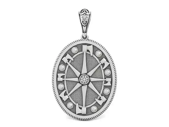  Celtic Compass North Star Polaris  amulet axe 845