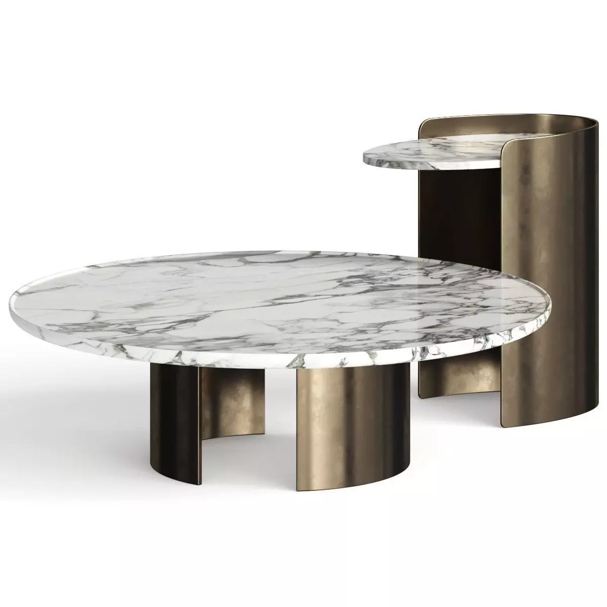Cortigiani 1953 Jasper and Robert Coffee Table 3D model_0