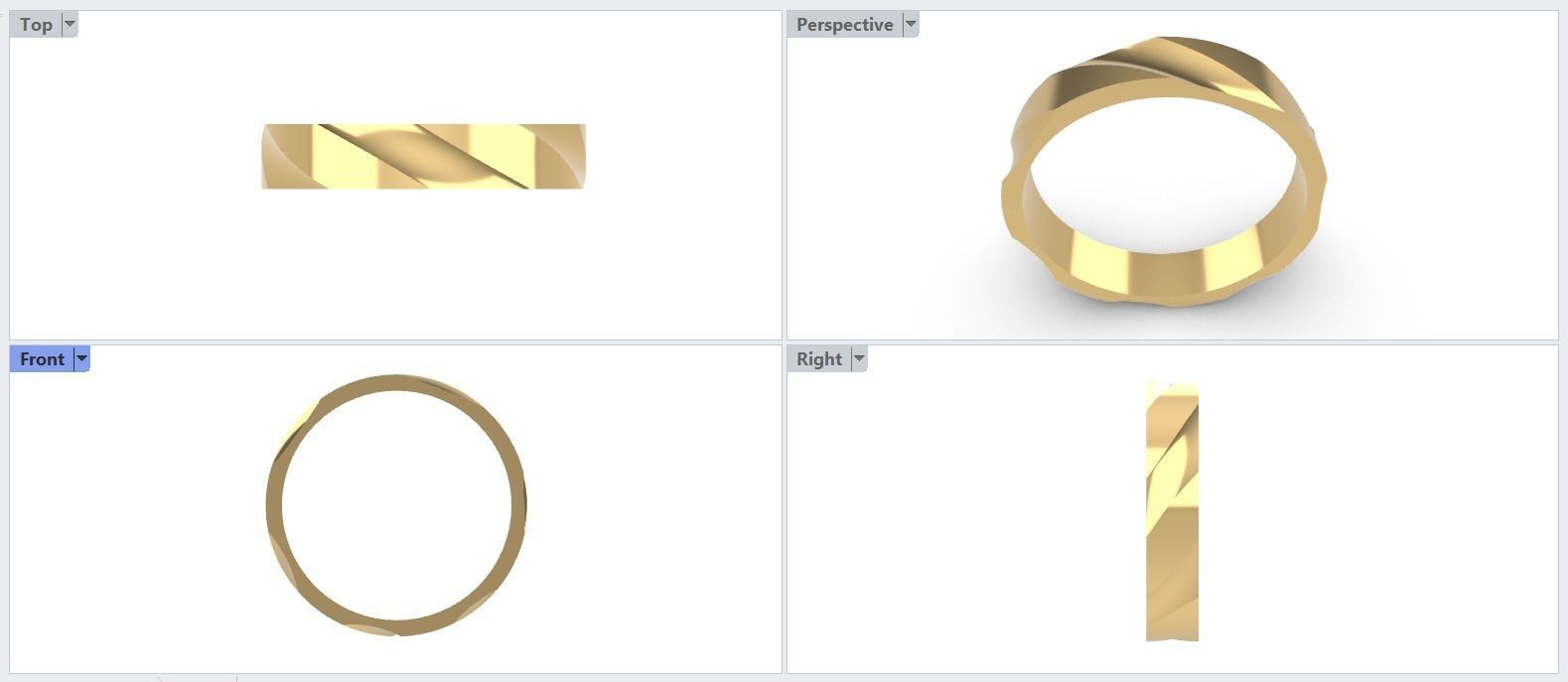 Ring model 3D model_6