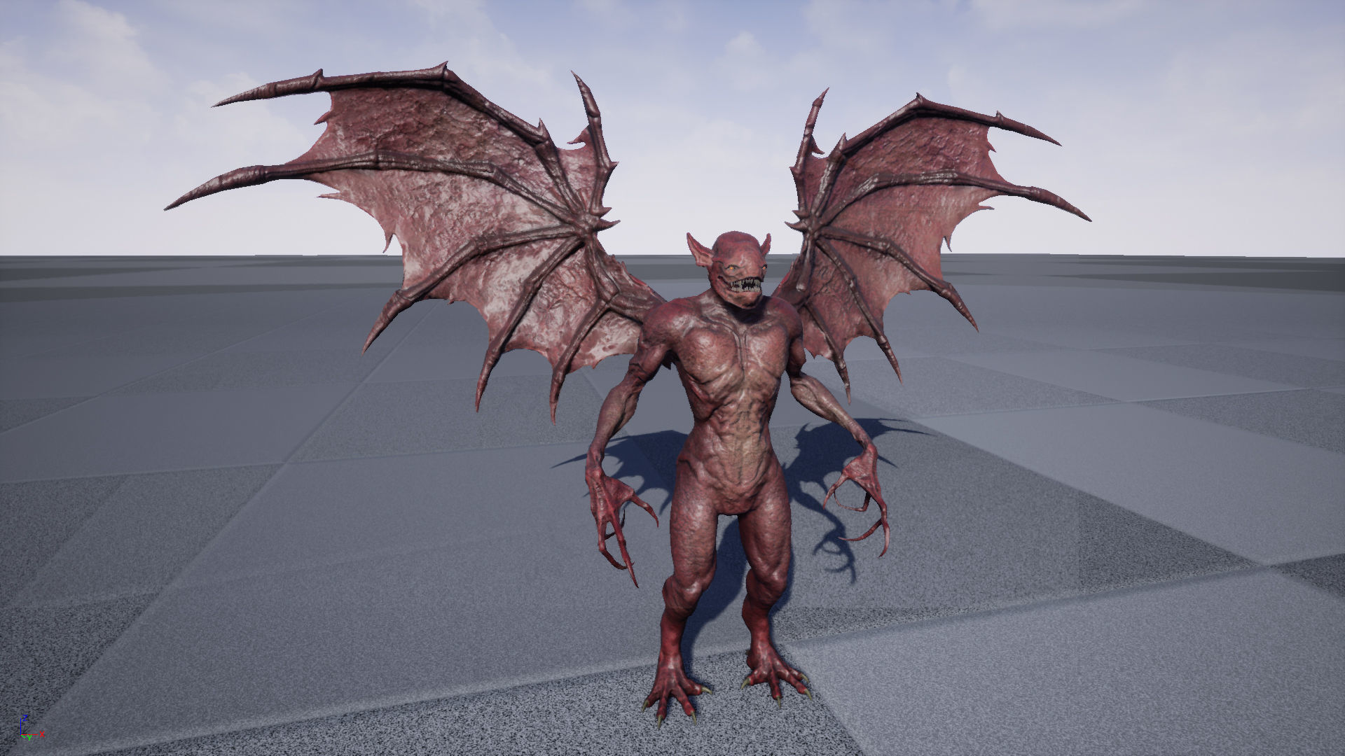 Fly Demon 3 Low-poly 3D model_18