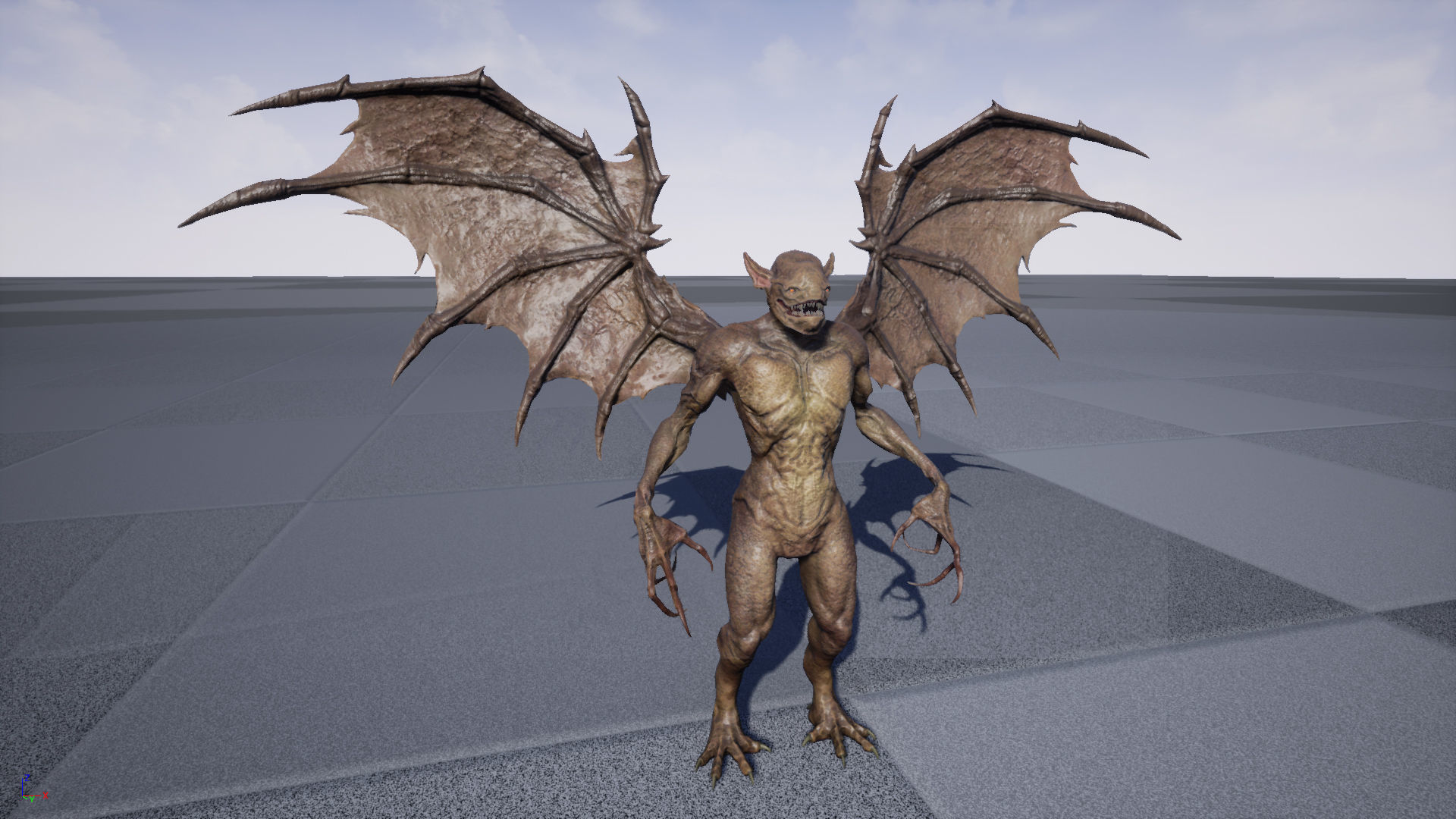 Fly Demon 3 Low-poly 3D model_17