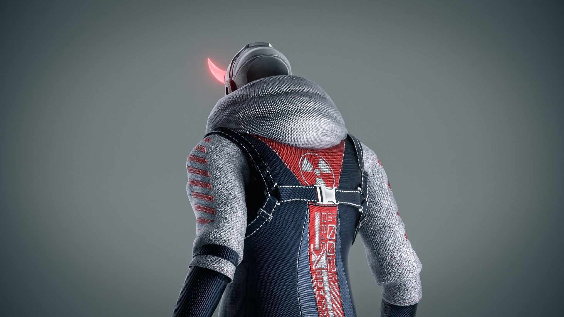 Robot - Advanced Techwear Sci-Fi Cyberpunk Robot 3D model_7