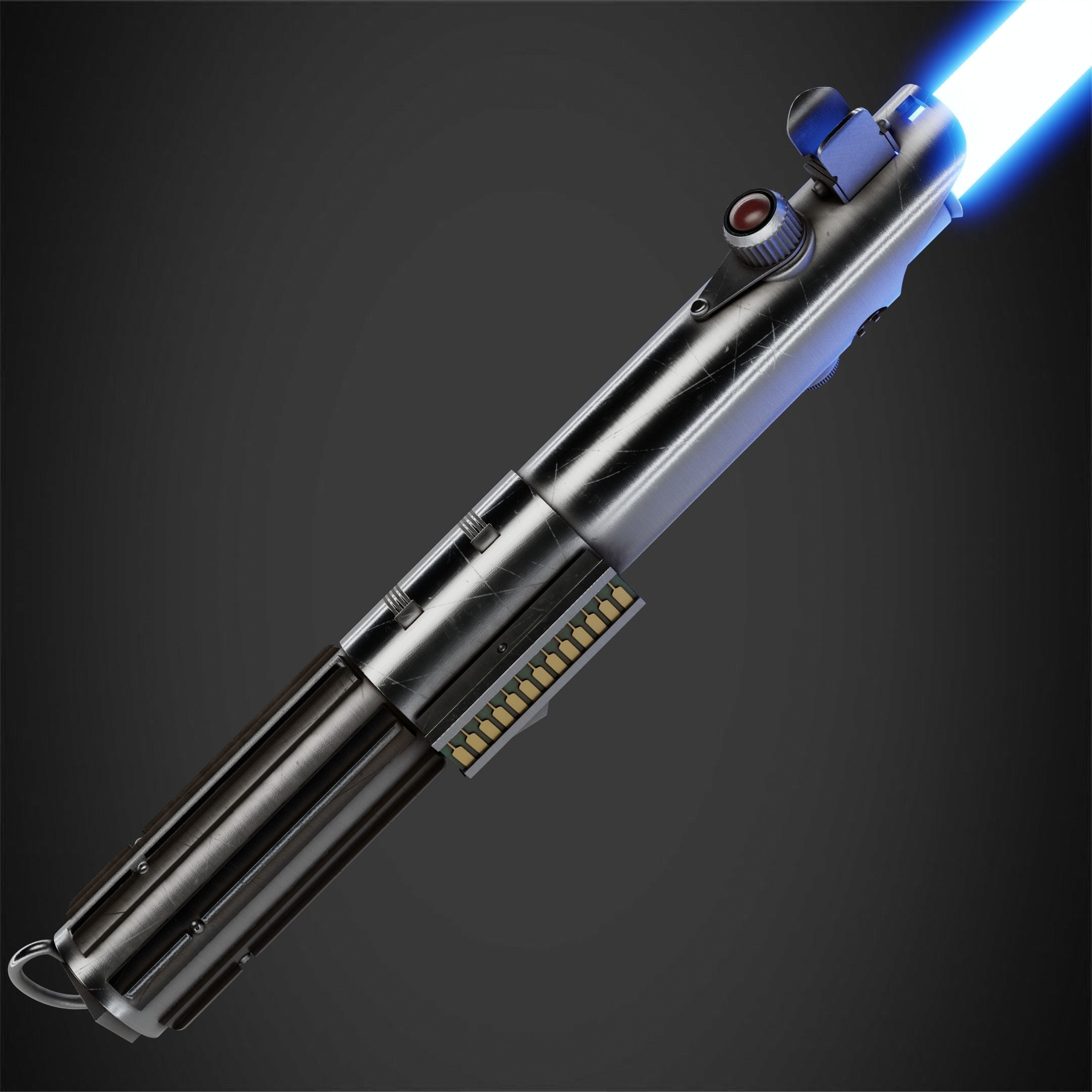 Anakin Skywalker Lightsaber for Cosplay 3D print model_4