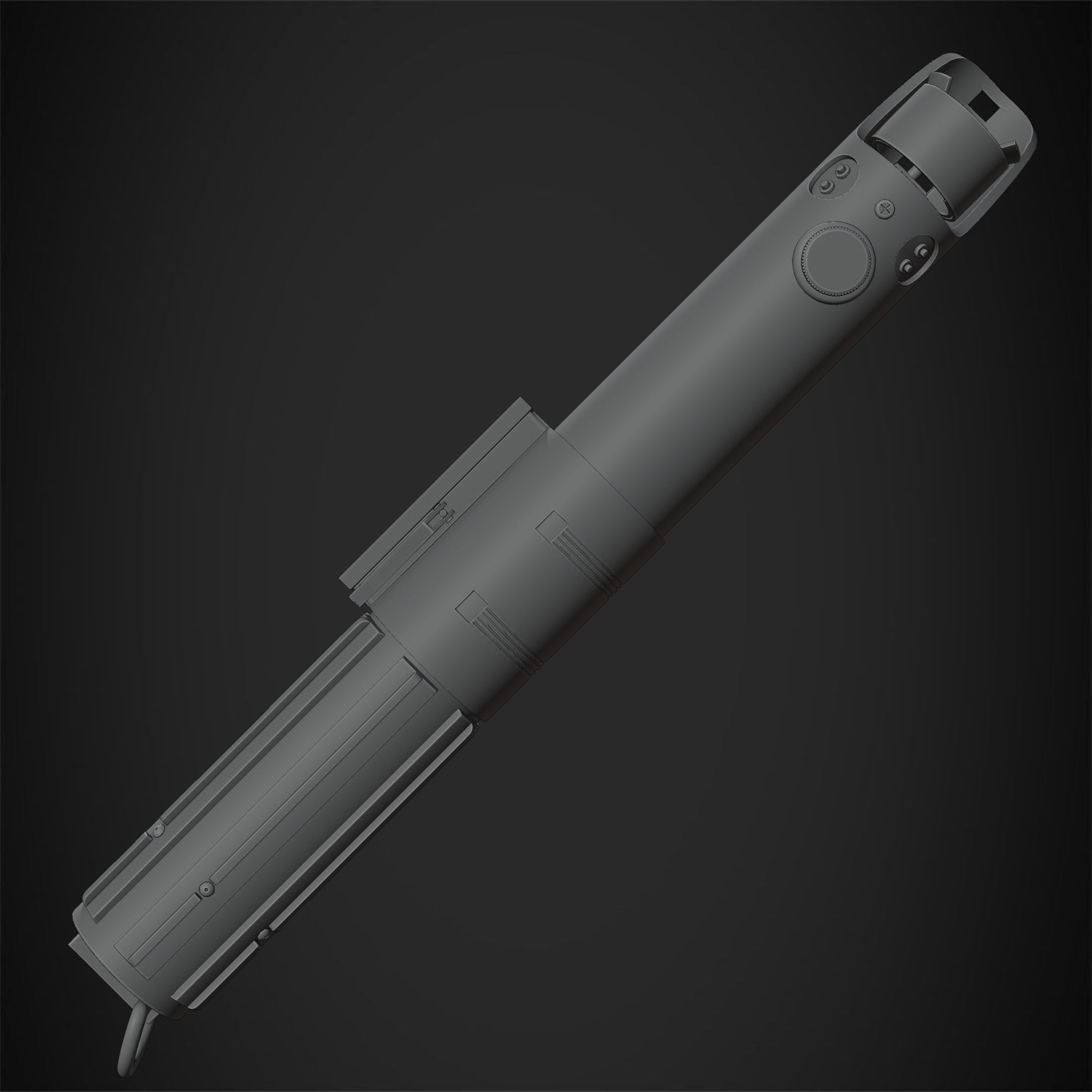 Anakin Skywalker Lightsaber for Cosplay 3D print model_24