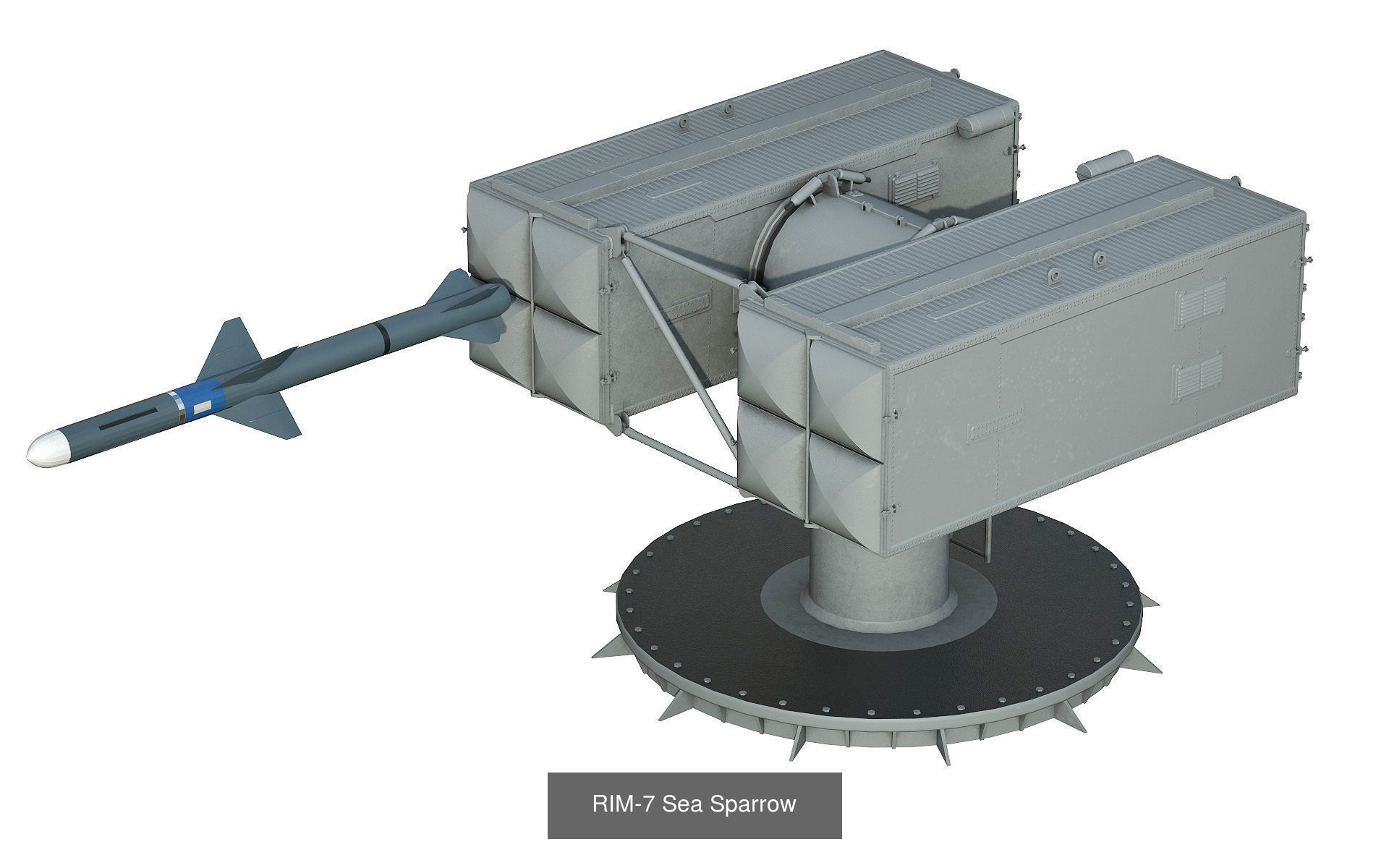 NAVY weapons pack 3D Model Collection_33