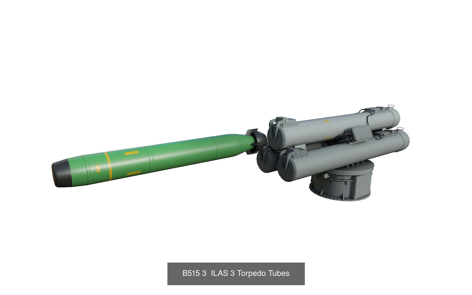 NAVY weapons pack 3D Model Collection_6