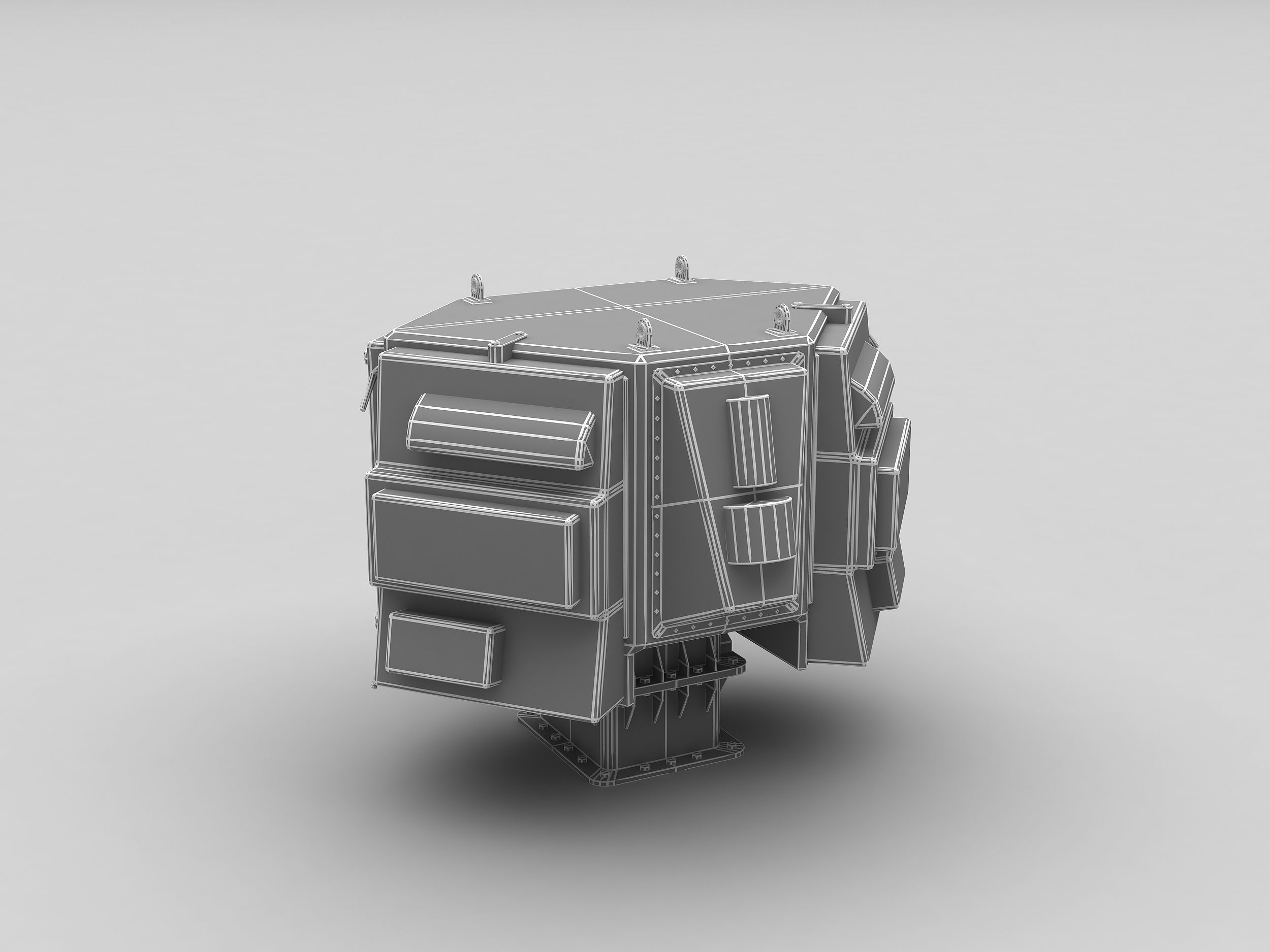 NAVY weapons pack 3D Model Collection_43