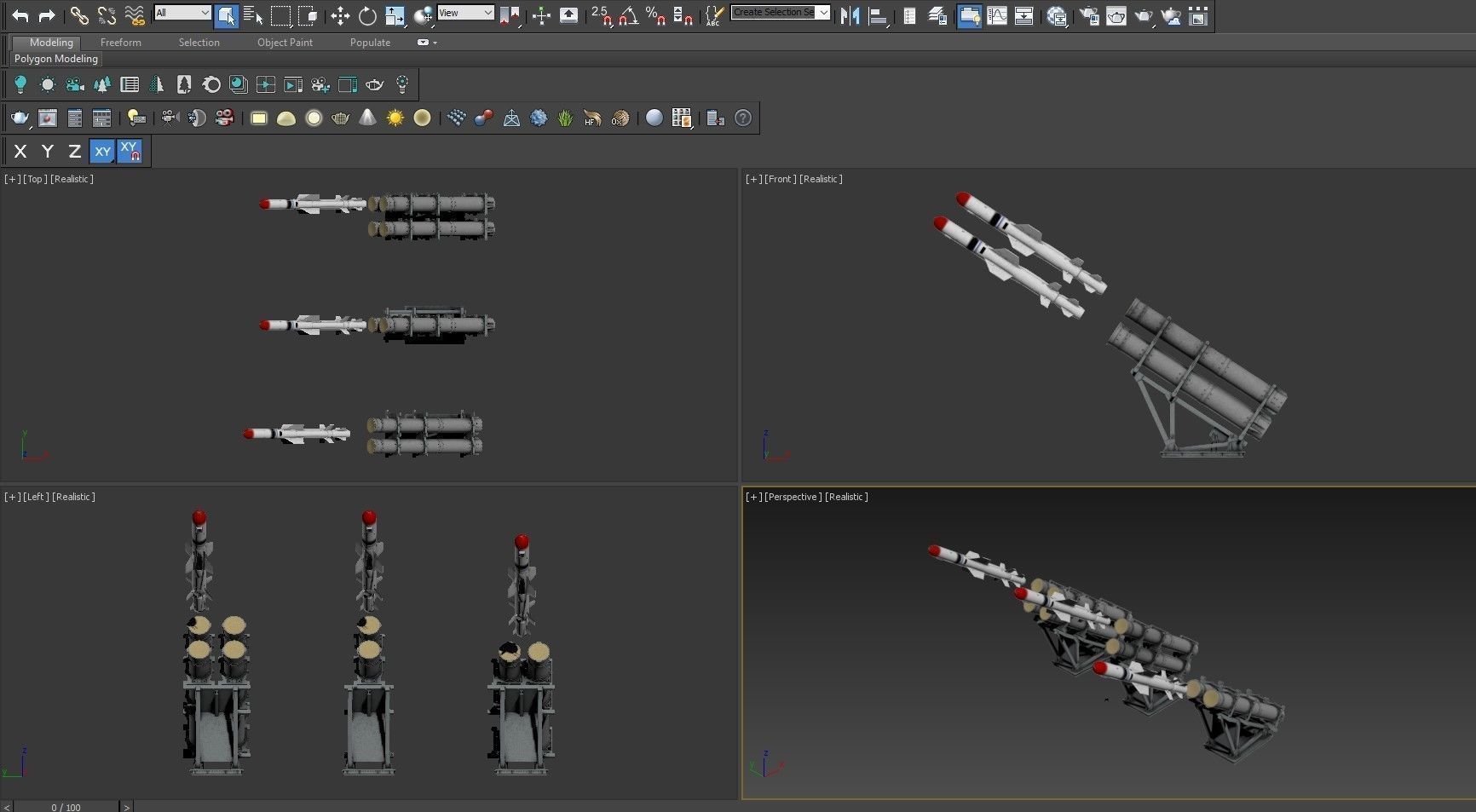 NAVY weapons pack 3D Model Collection_32