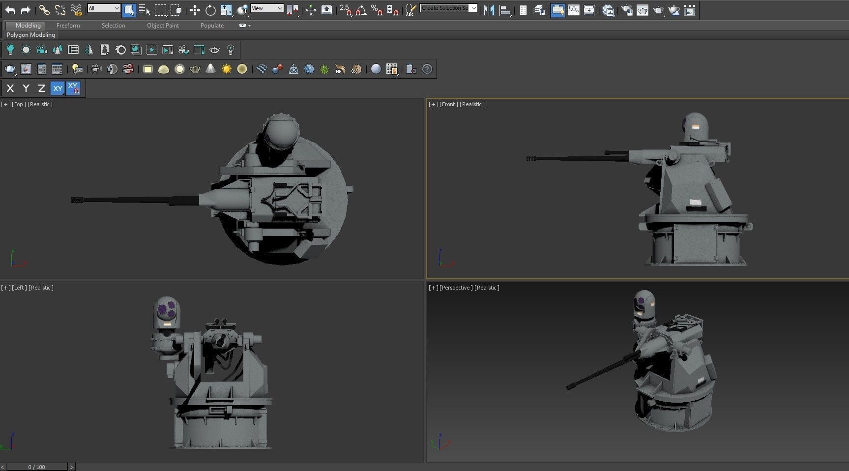 NAVY weapons pack 3D Model Collection_11