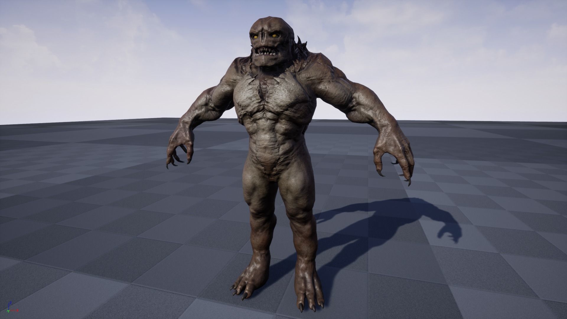 Big Demon 2 Low-poly 3D model_23