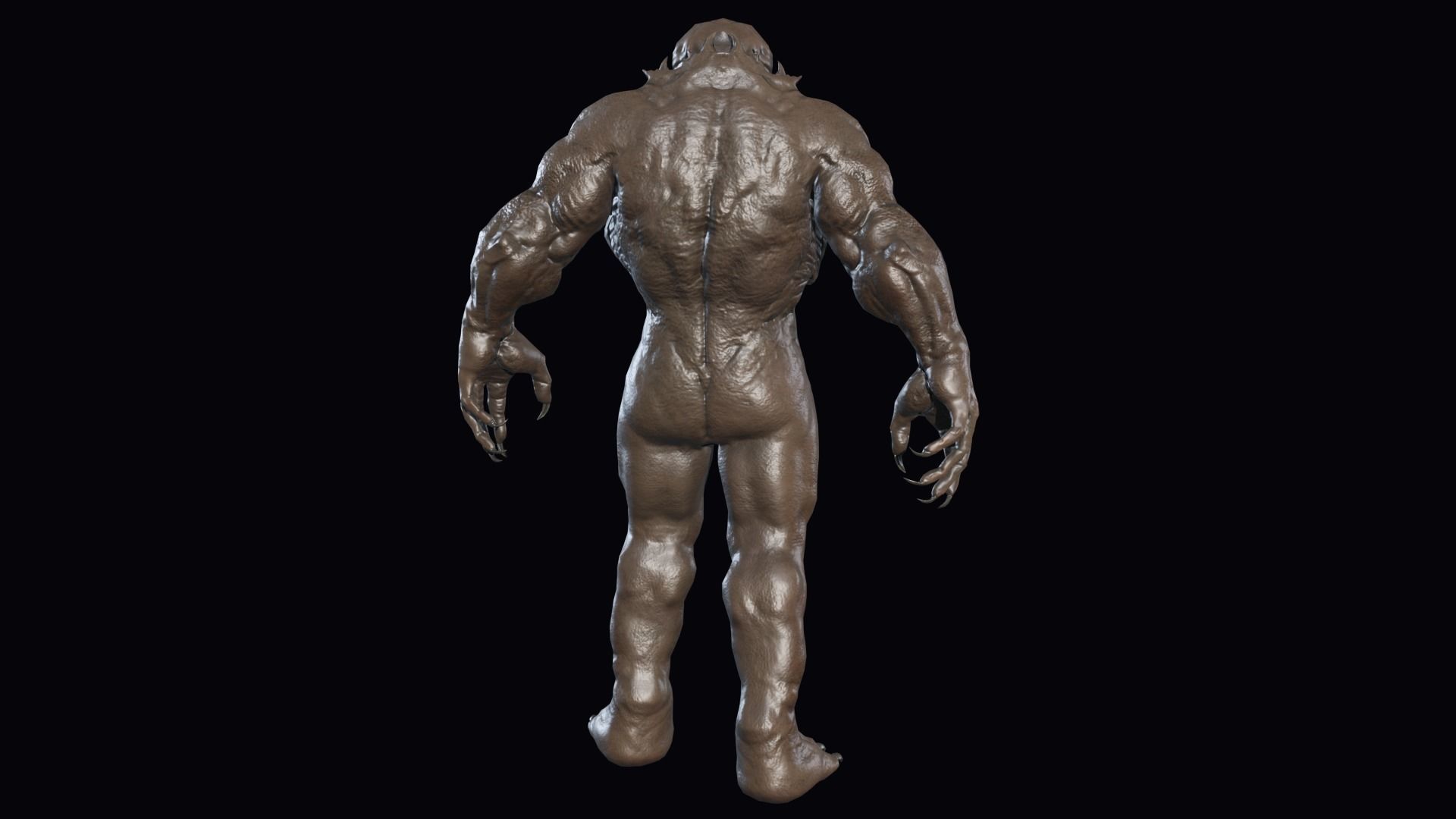 Big Demon 2 Low-poly 3D model_18