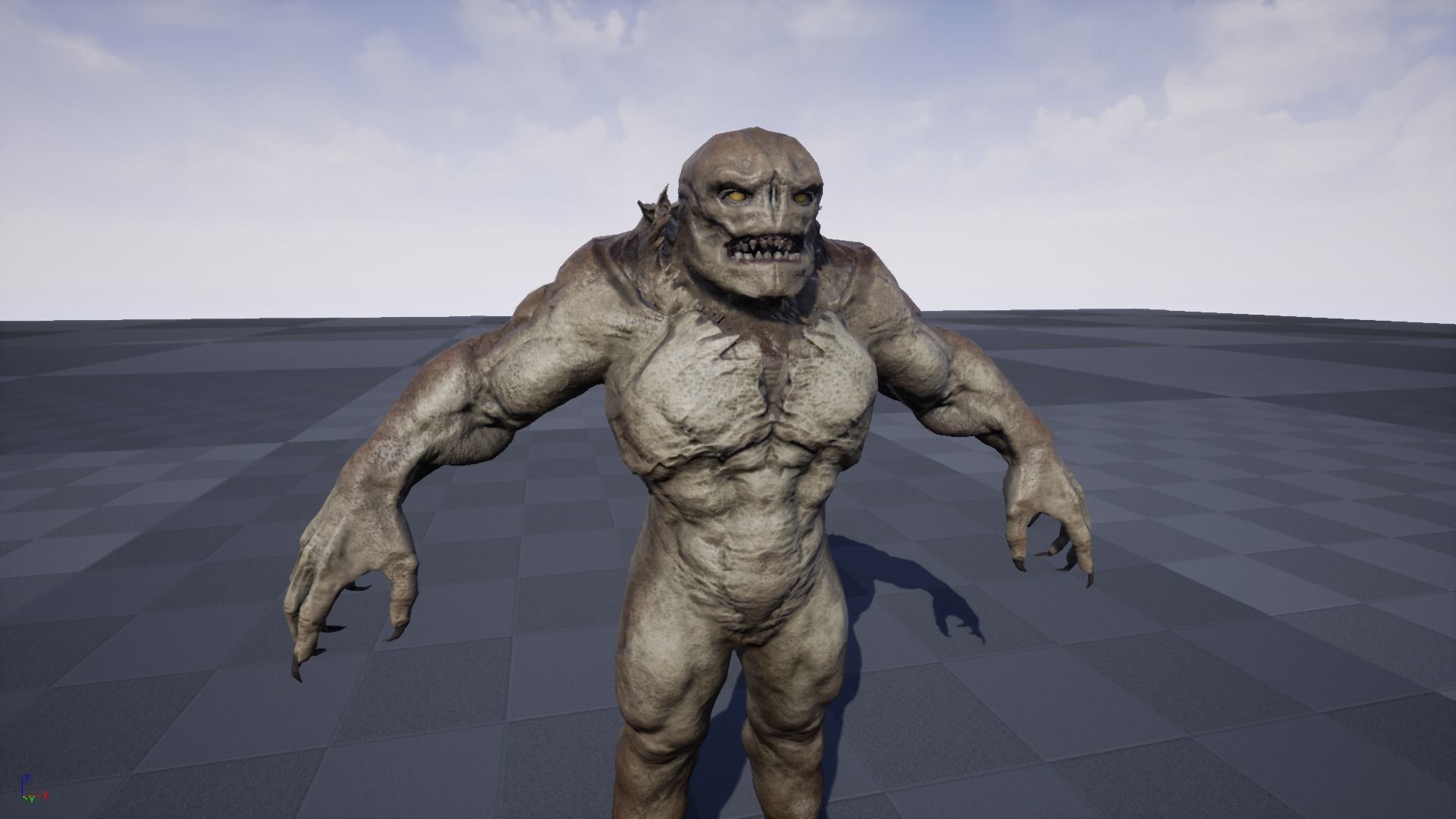 Big Demon 2 Low-poly 3D model_22