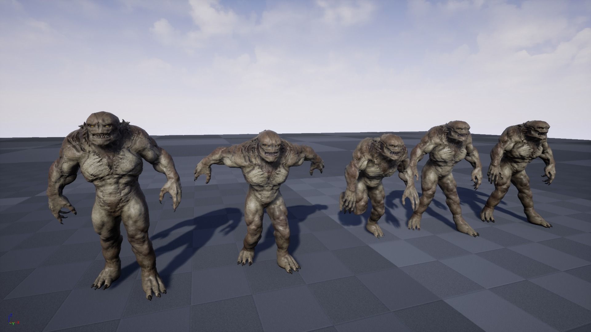 Big Demon 2 Low-poly 3D model_26