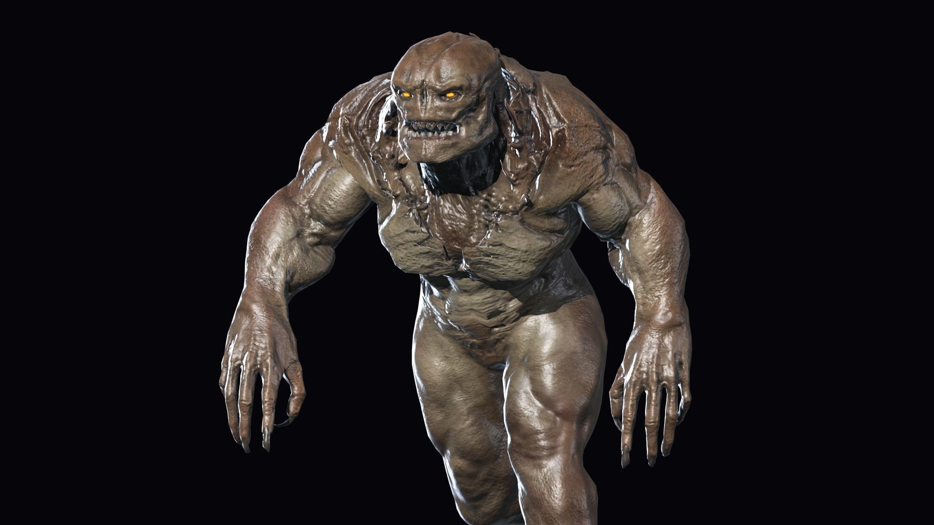 Big Demon 2 Low-poly 3D model_13