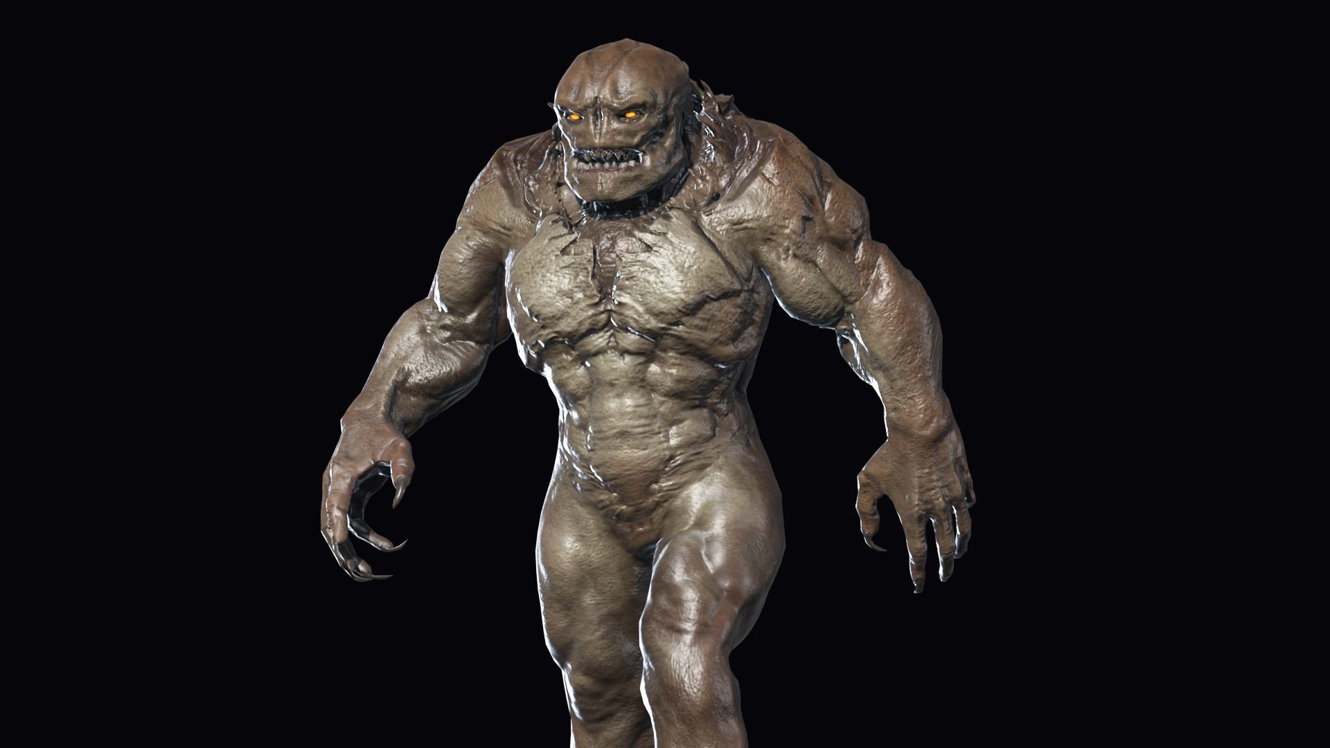 Big Demon 2 Low-poly 3D model_20