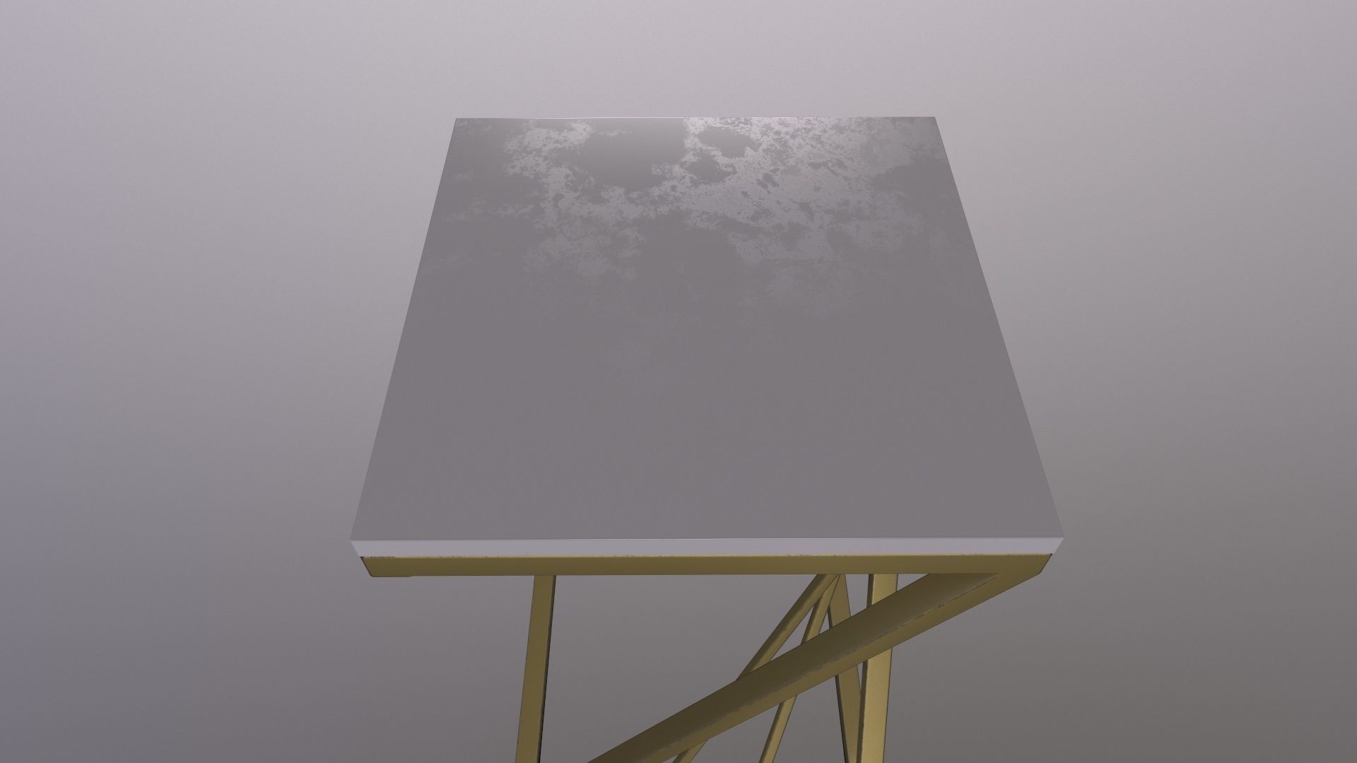 Pack of 5 coffee tables and one chair in LOFT style 3D model_4