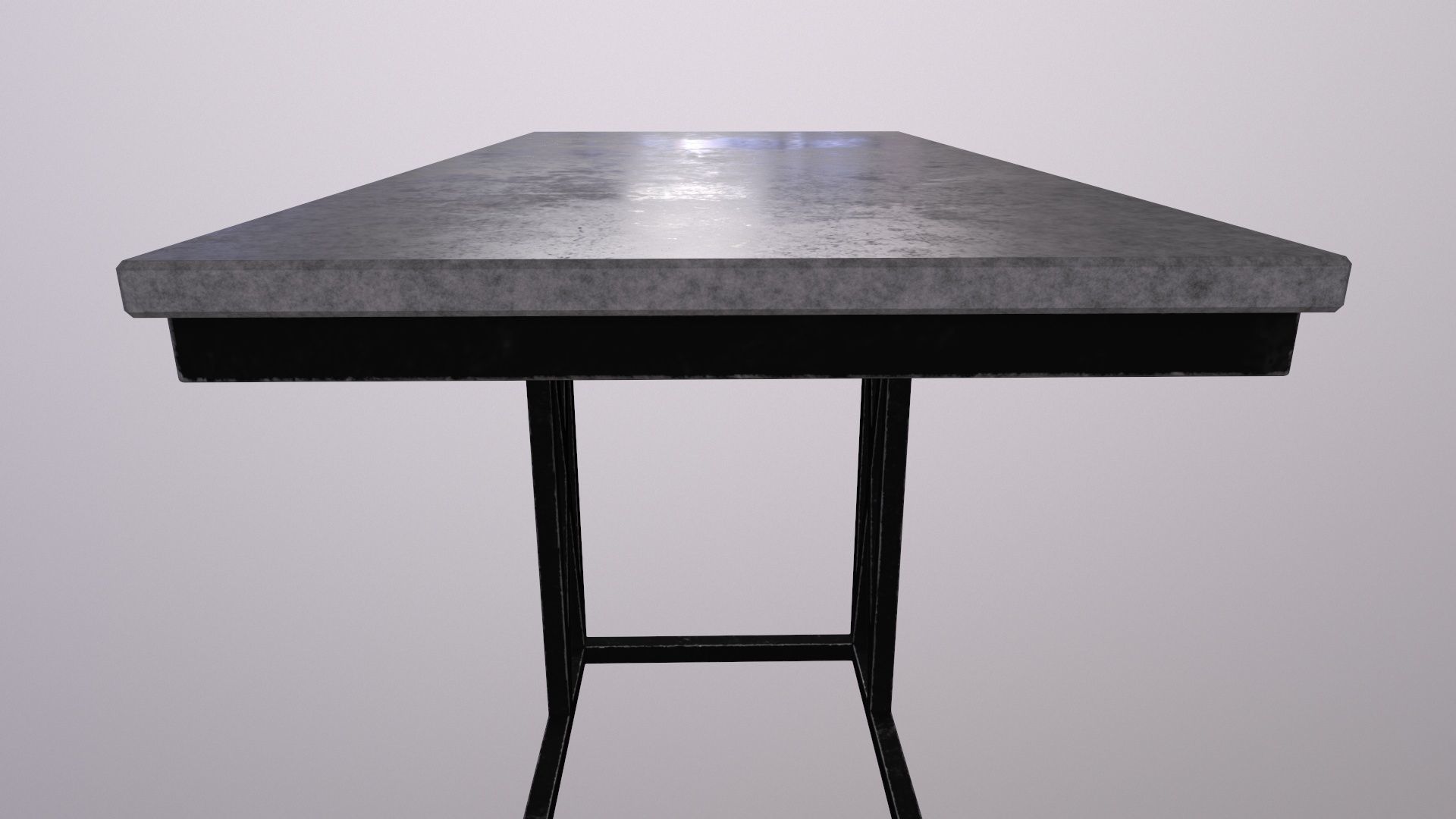 Pack of 5 coffee tables and one chair in LOFT style 3D model_40