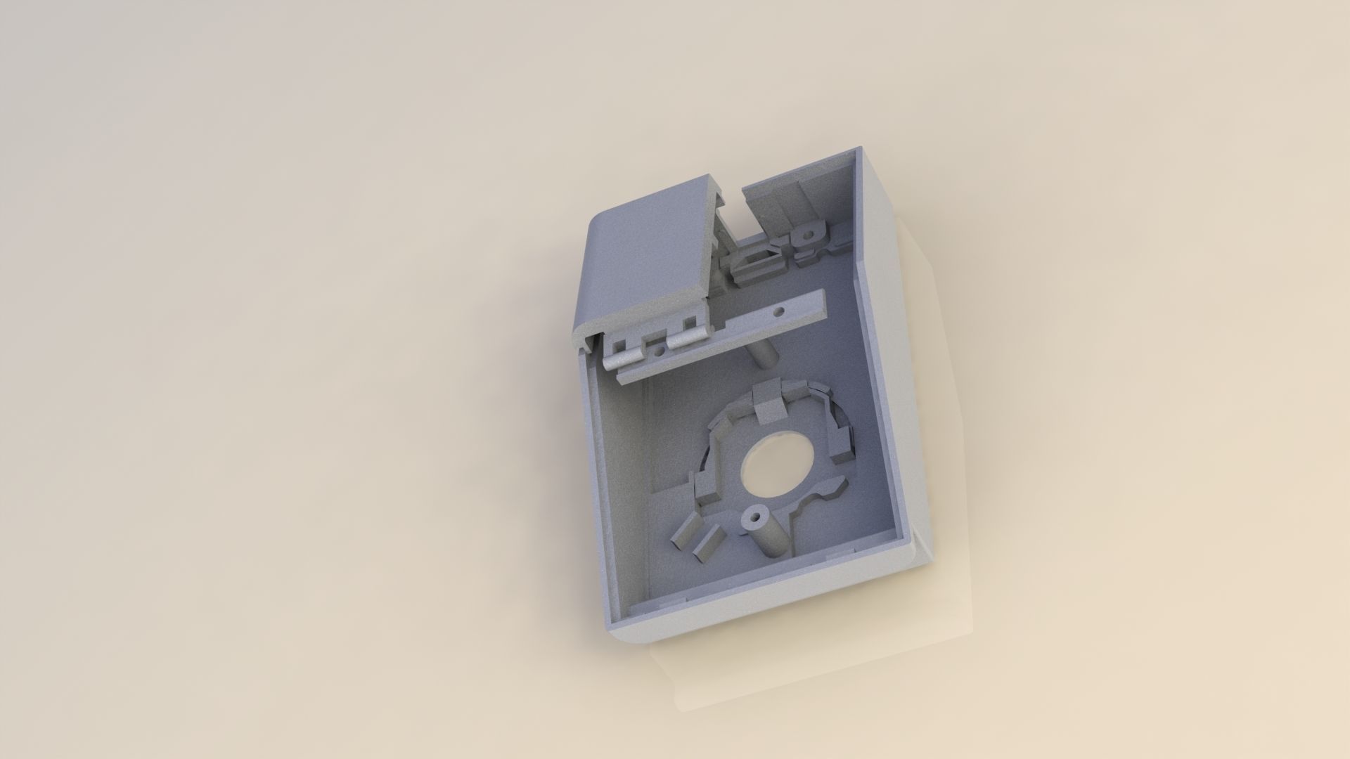 Atari ST STM1 Mouse enclosure  3D print model_22