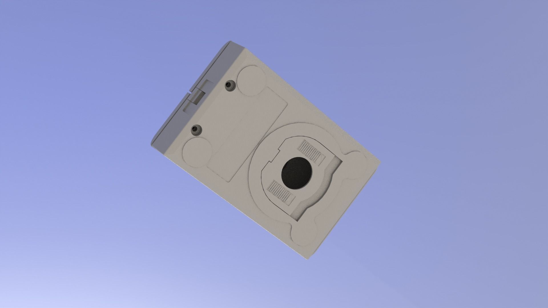 Atari ST STM1 Mouse enclosure  3D print model_14