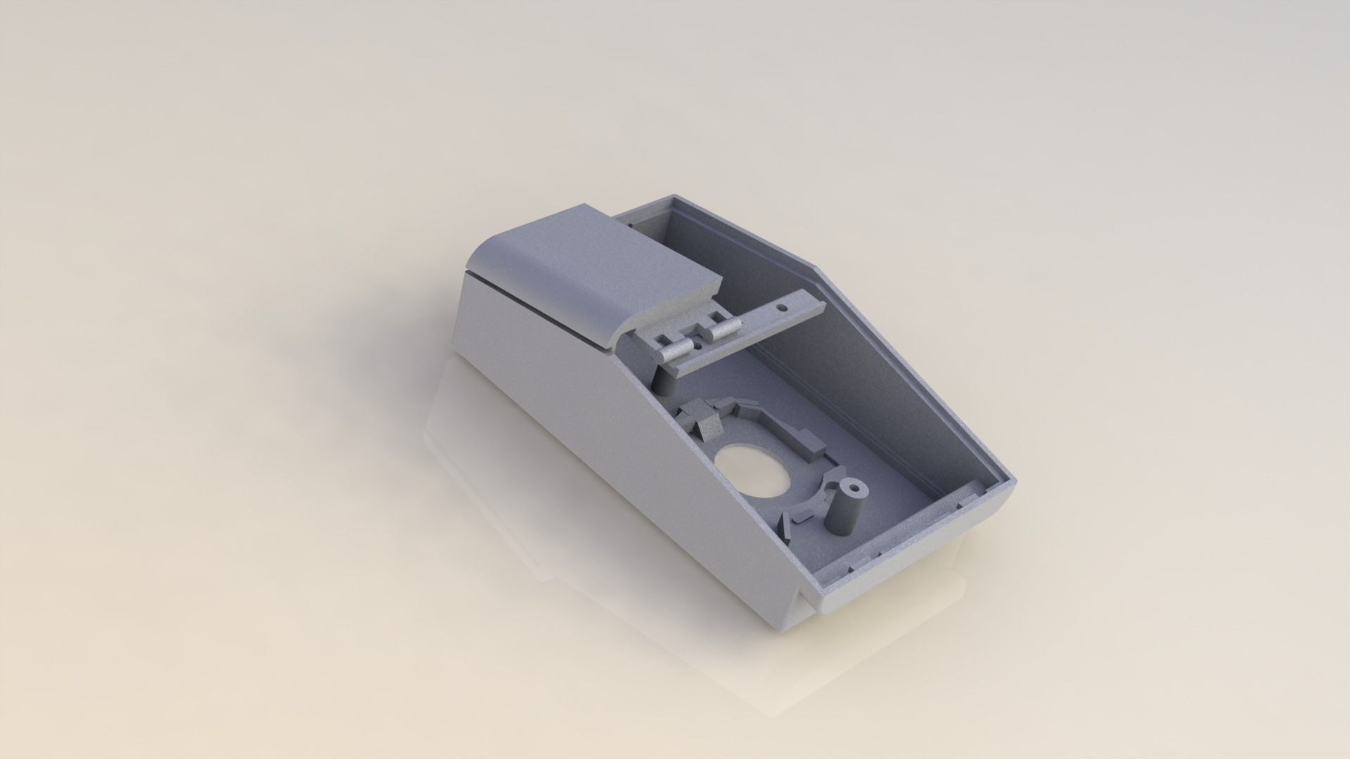 Atari ST STM1 Mouse enclosure  3D print model_15