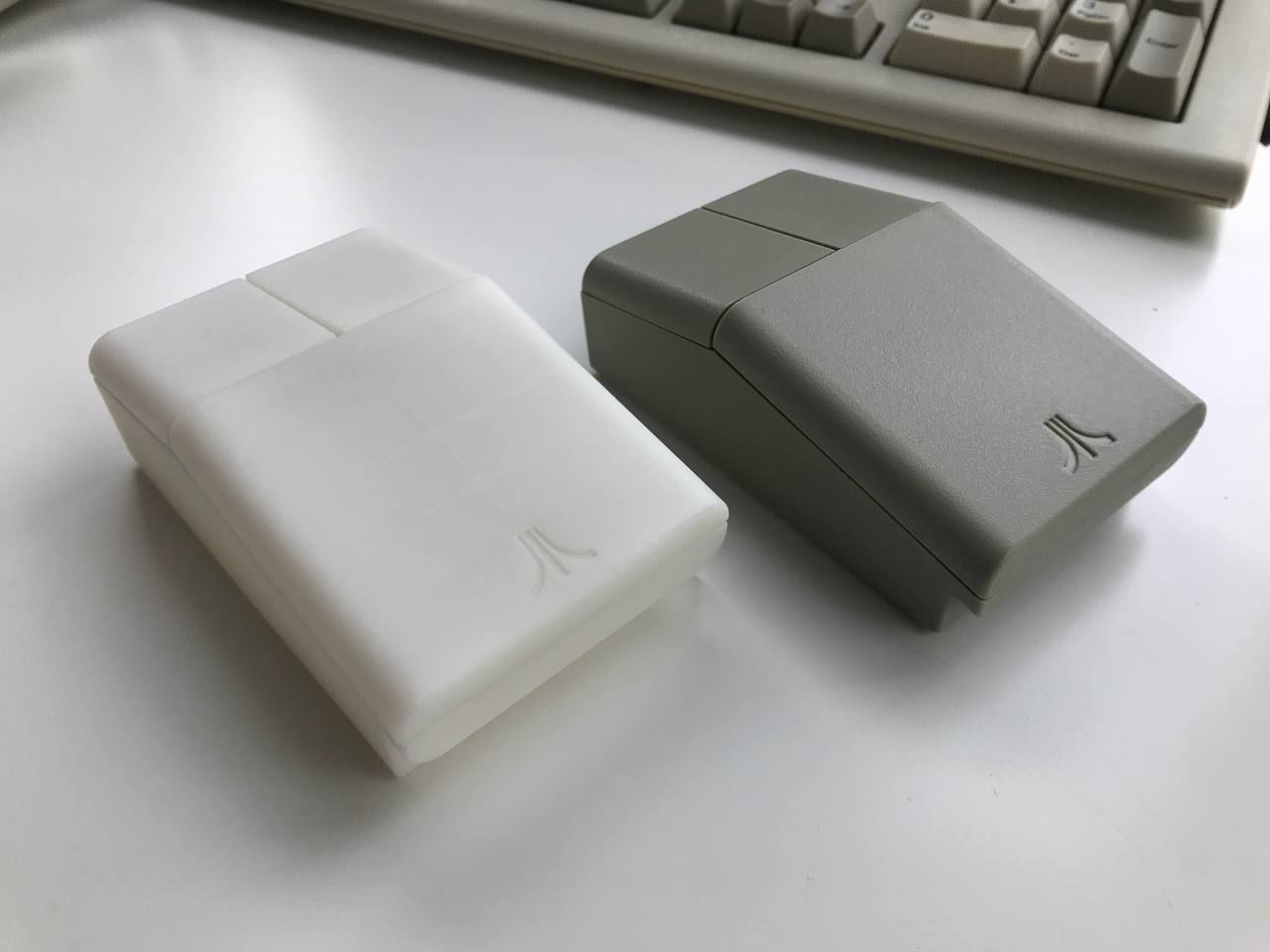 Atari ST STM1 Mouse enclosure  3D print model_27