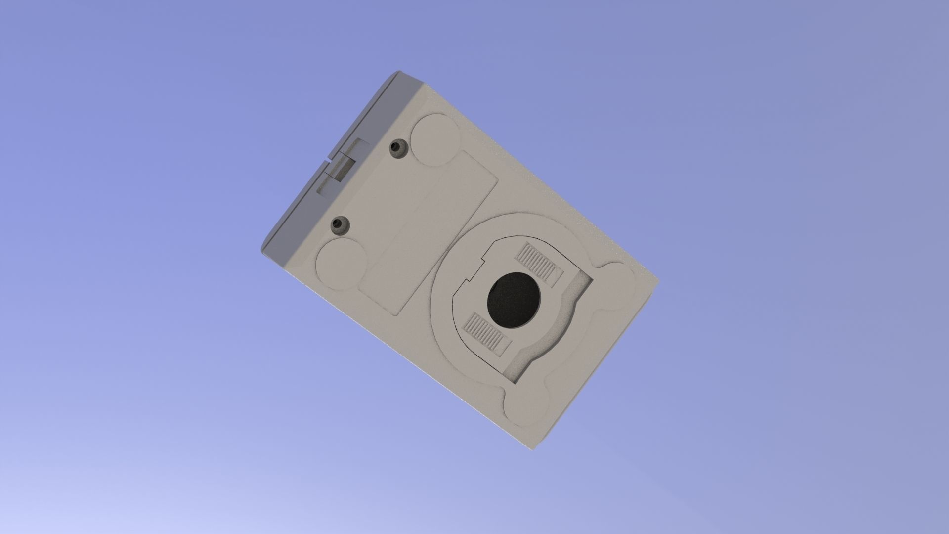Atari ST STM1 Mouse enclosure  3D print model_8