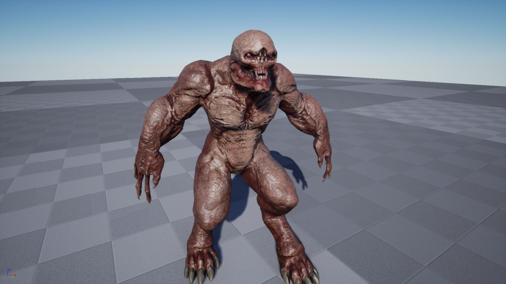 Big Demon 4 Low-poly 3D model_27