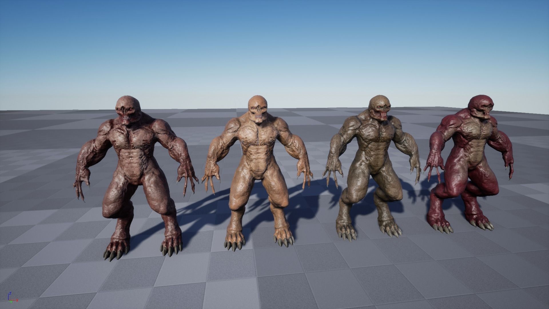 Big Demon 4 Low-poly 3D model_26