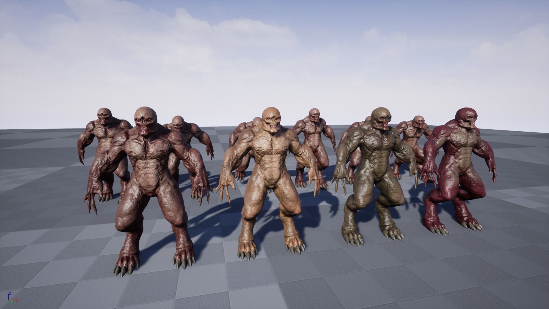 Big Demon 4 Low-poly 3D model_23