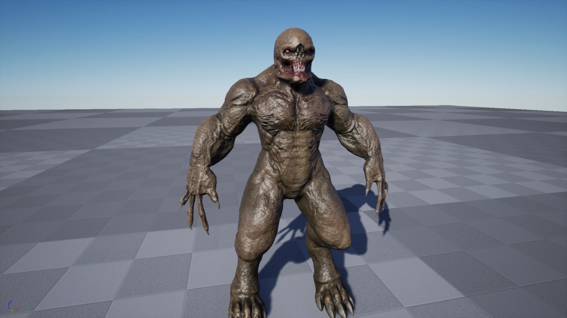 Big Demon 4 Low-poly 3D model_28