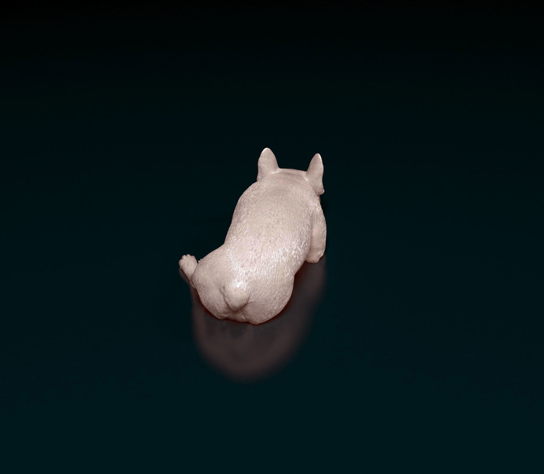 French Bulldog 013 3D print model_3