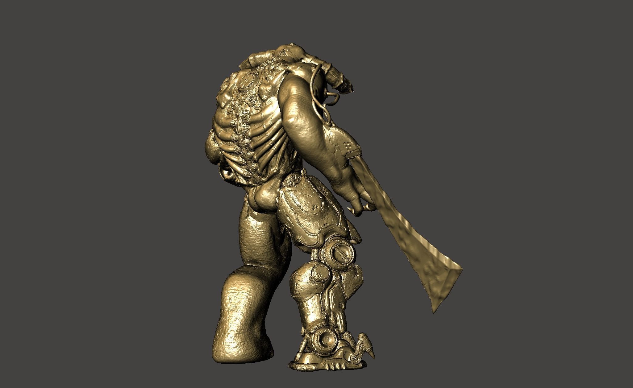 3 CYBERDEMON TYRANT BUNDLE DOOM 3 2016 ETERNAL GAMEQRAFT STL 3D print model_27
