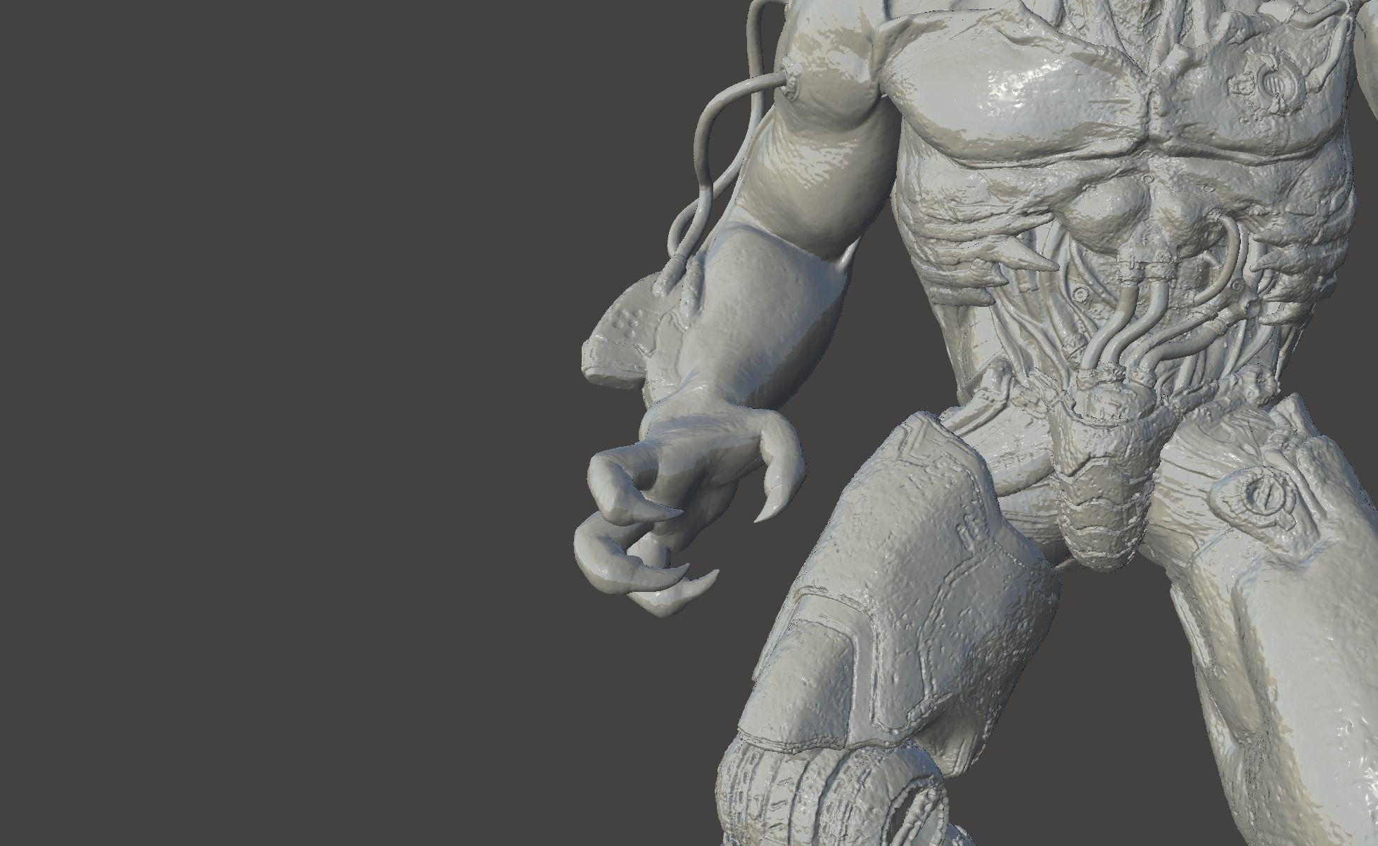 3 CYBERDEMON TYRANT BUNDLE DOOM 3 2016 ETERNAL GAMEQRAFT STL 3D print model_34