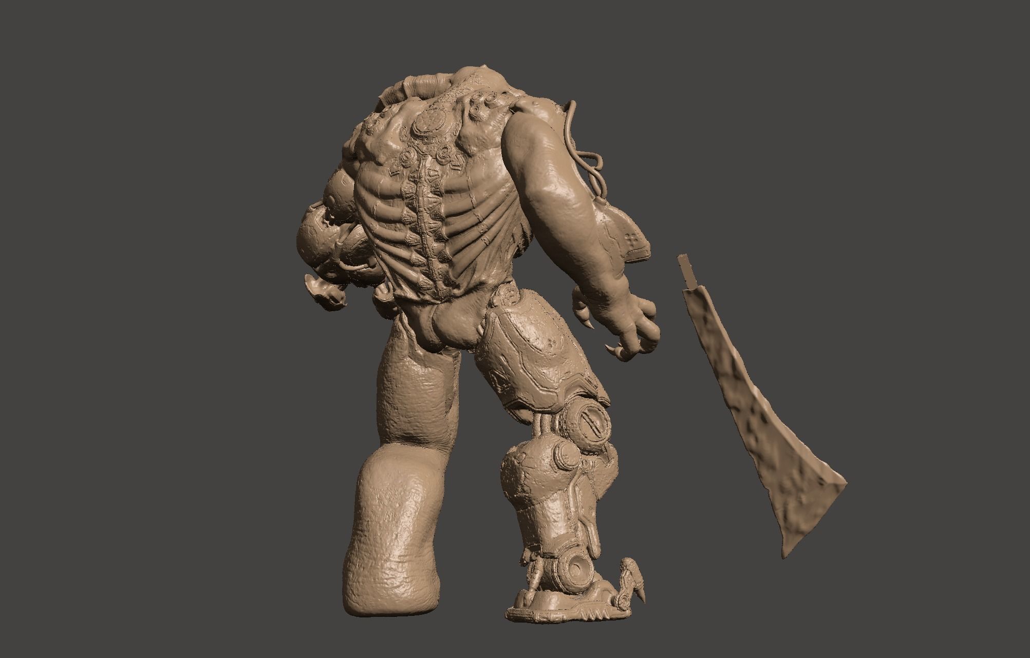 3 CYBERDEMON TYRANT BUNDLE DOOM 3 2016 ETERNAL GAMEQRAFT STL 3D print model_36