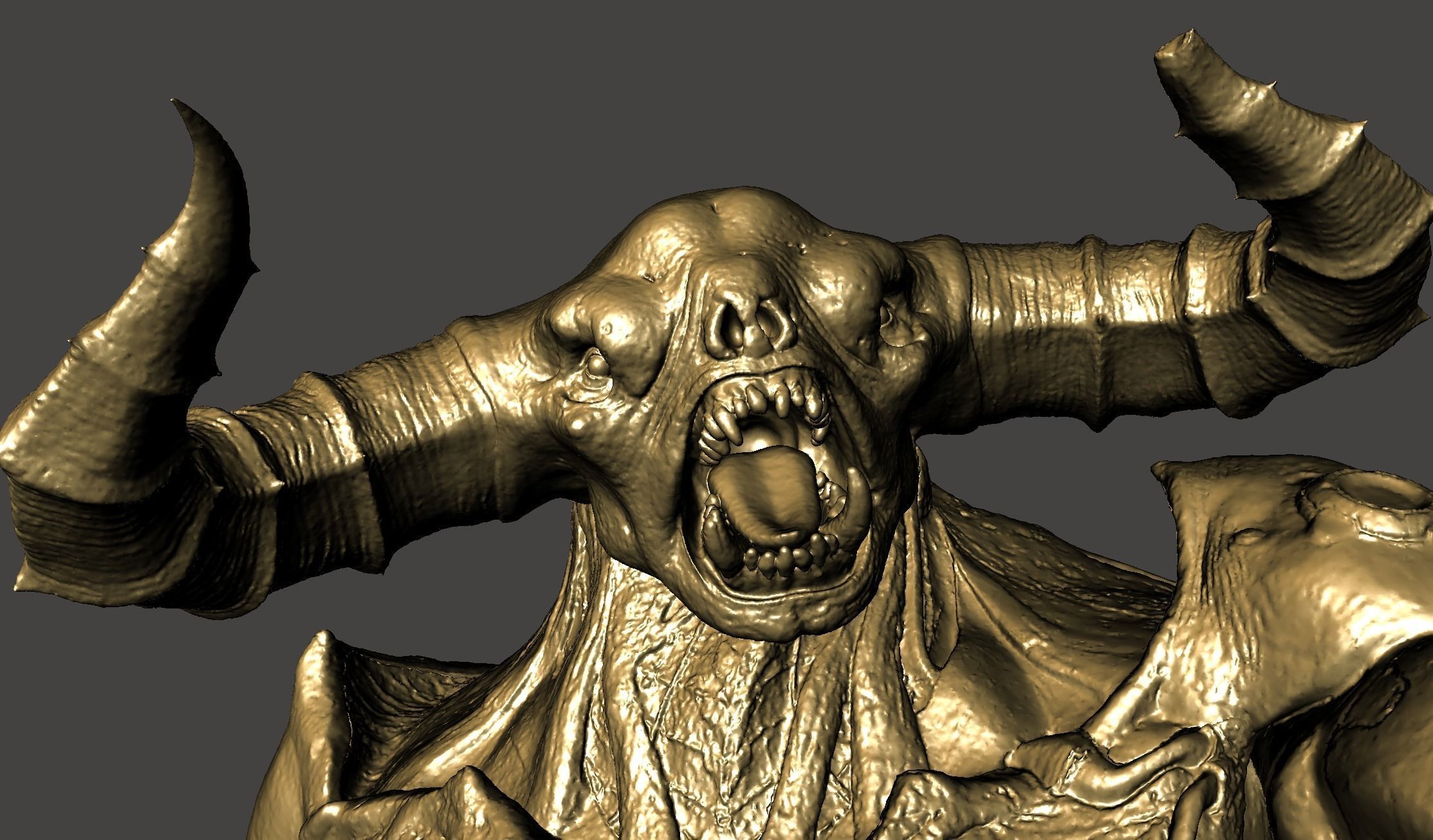 3 CYBERDEMON TYRANT BUNDLE DOOM 3 2016 ETERNAL GAMEQRAFT STL 3D print model_9