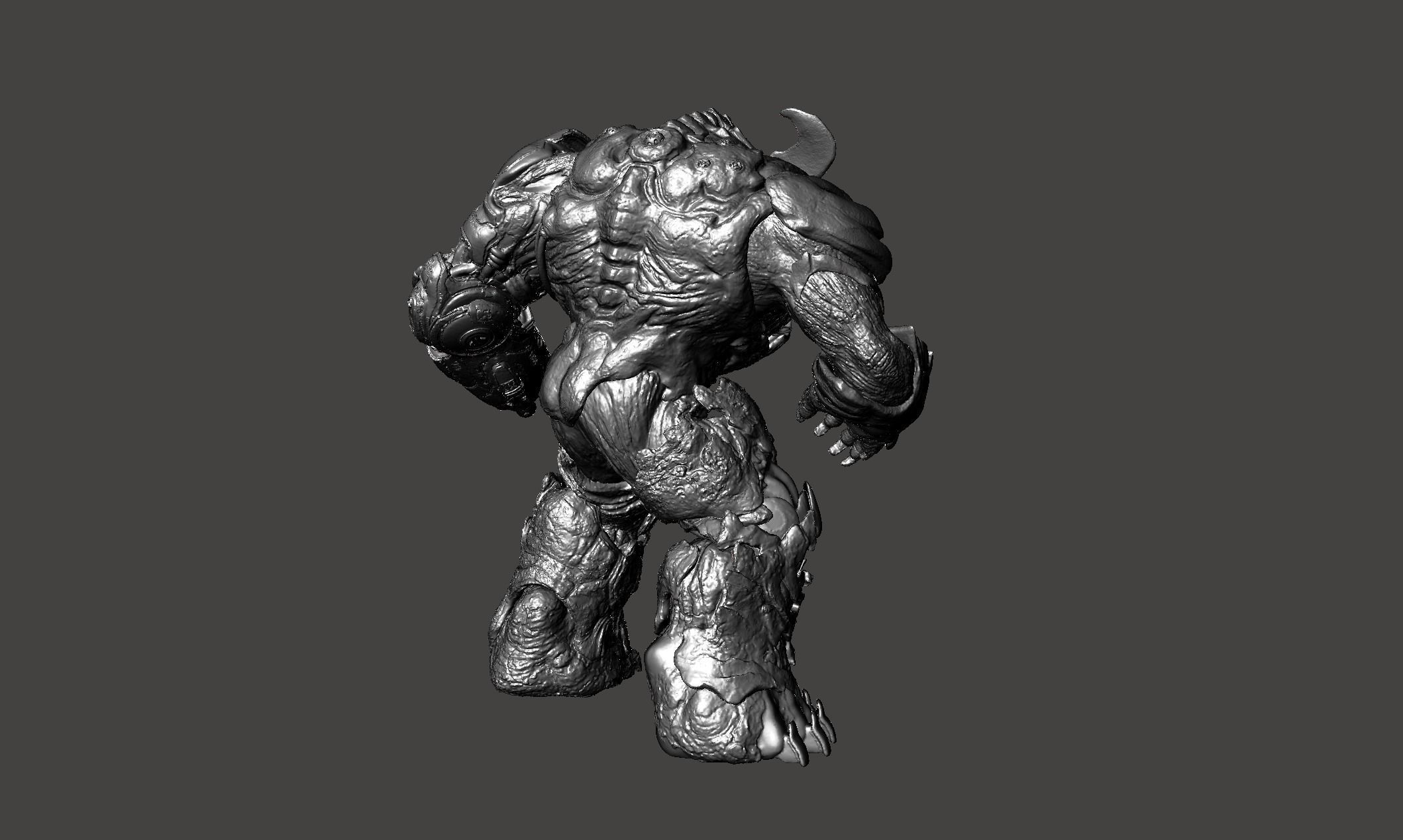 3 CYBERDEMON TYRANT BUNDLE DOOM 3 2016 ETERNAL GAMEQRAFT STL 3D print model_18
