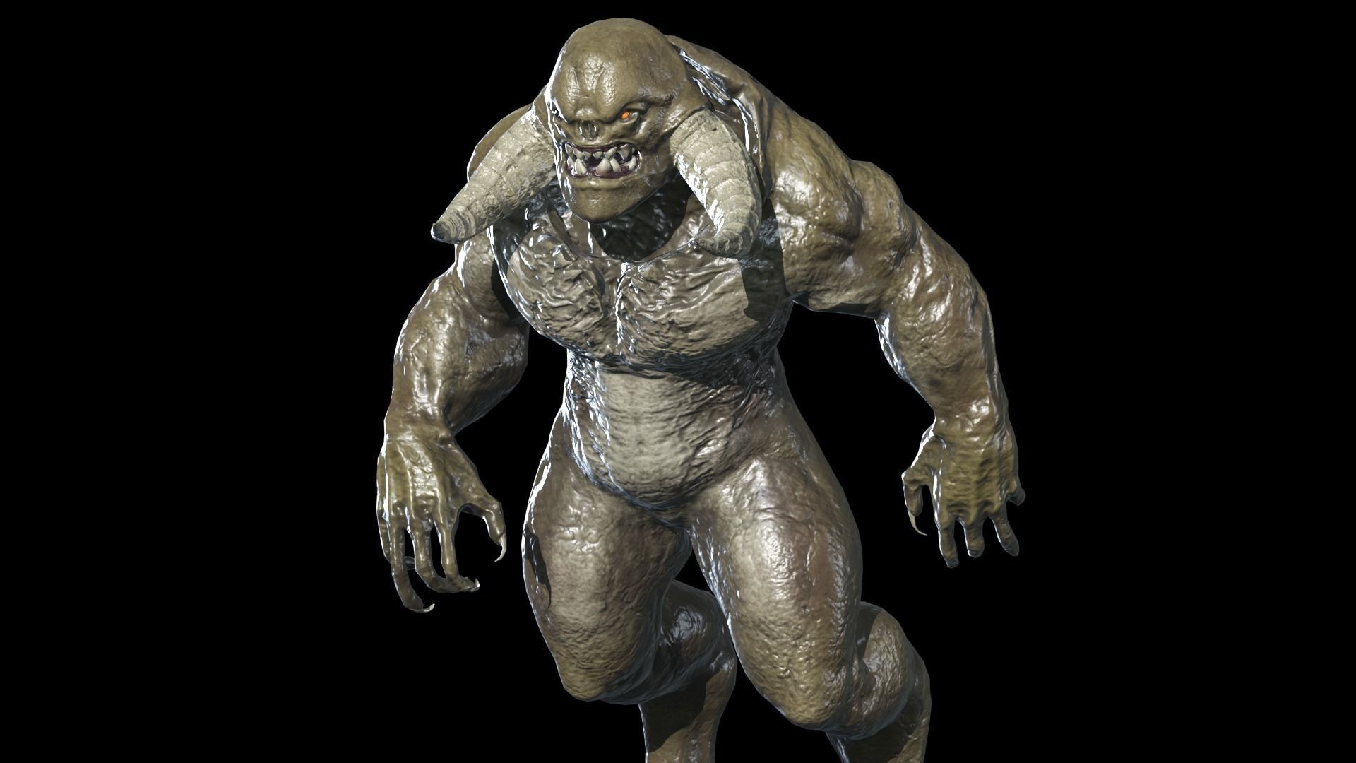 Big Demon 5 Low-poly 3D model_18