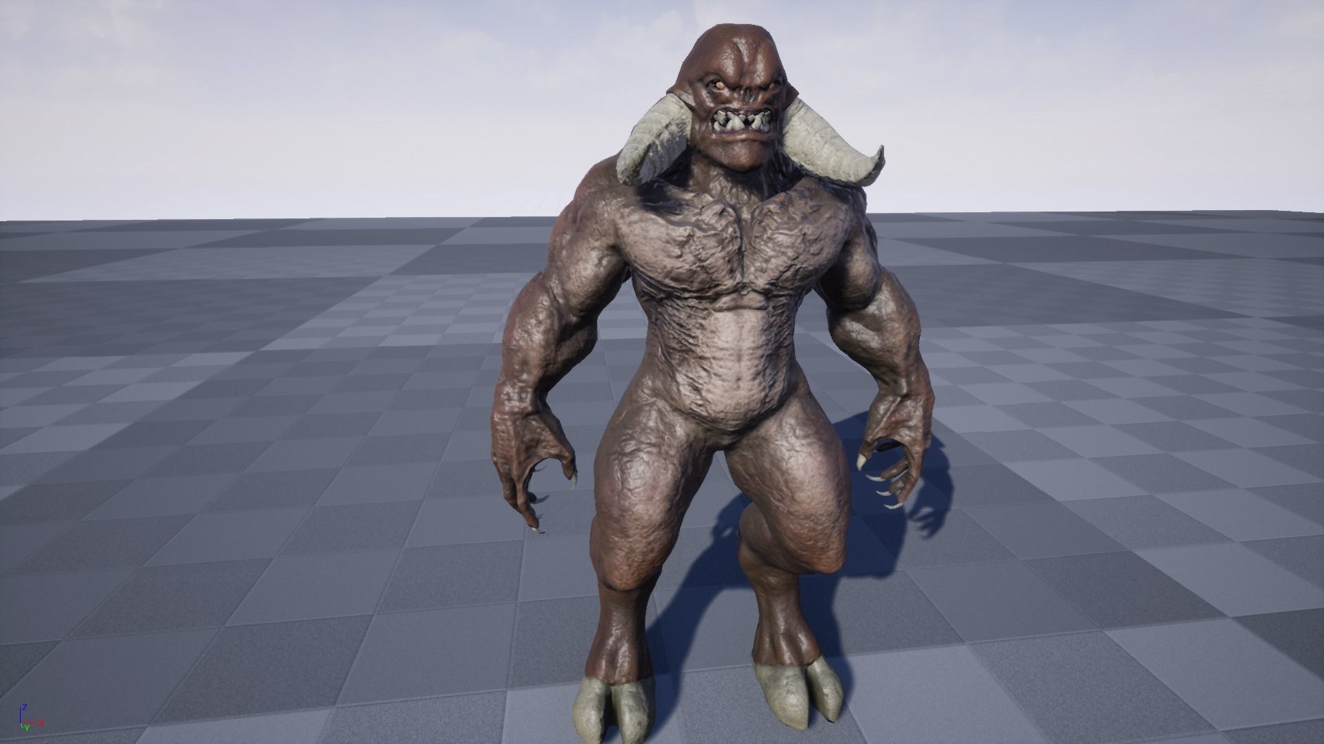 Big Demon 5 Low-poly 3D model_24