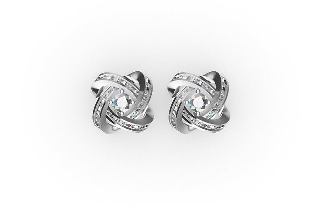 Earrings 3D print model